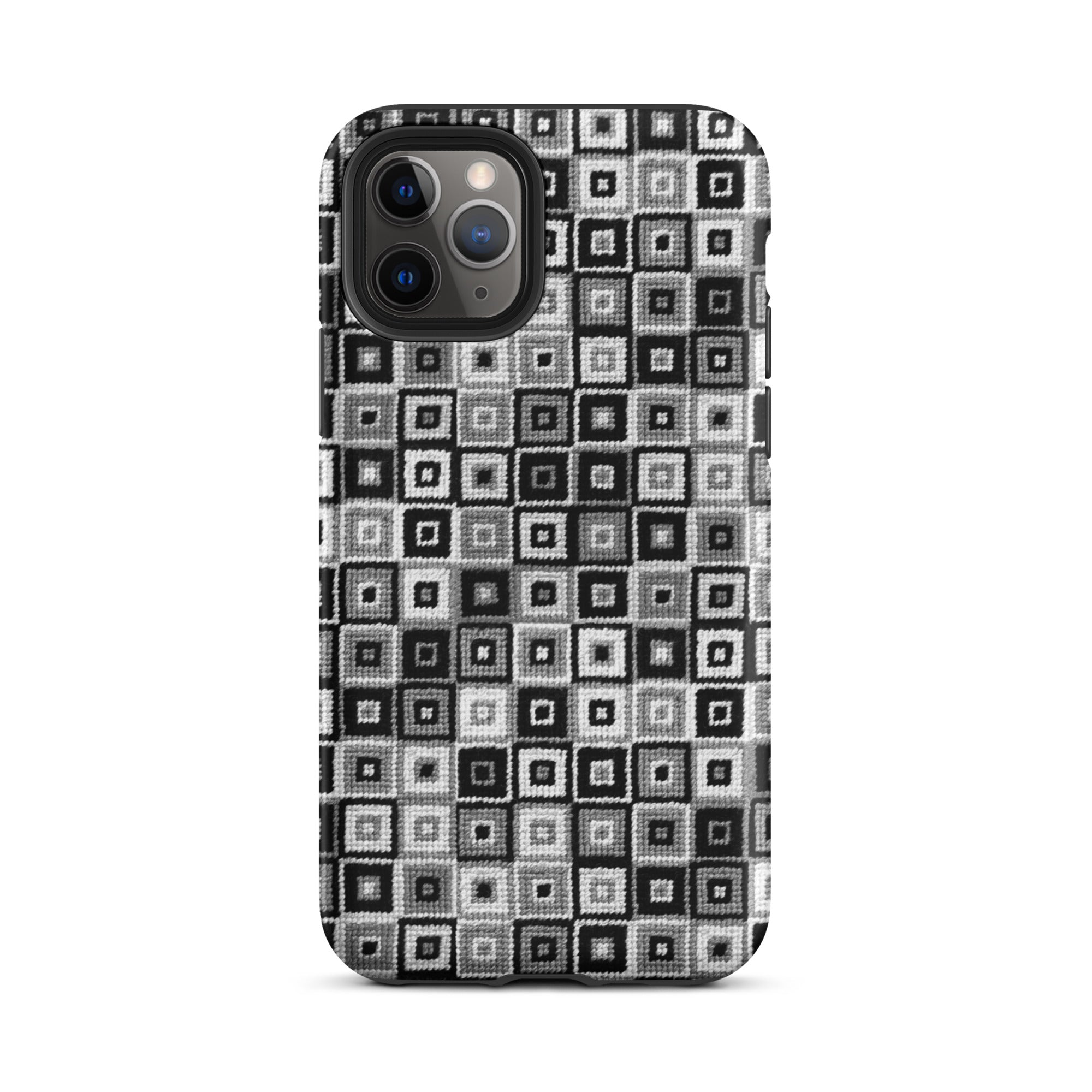 iPhone 11 Pro black and white case