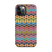 Colorful stripe iPhone 12 Pro Max case