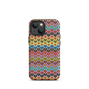 iPhone 13 mini heart pattern phone case