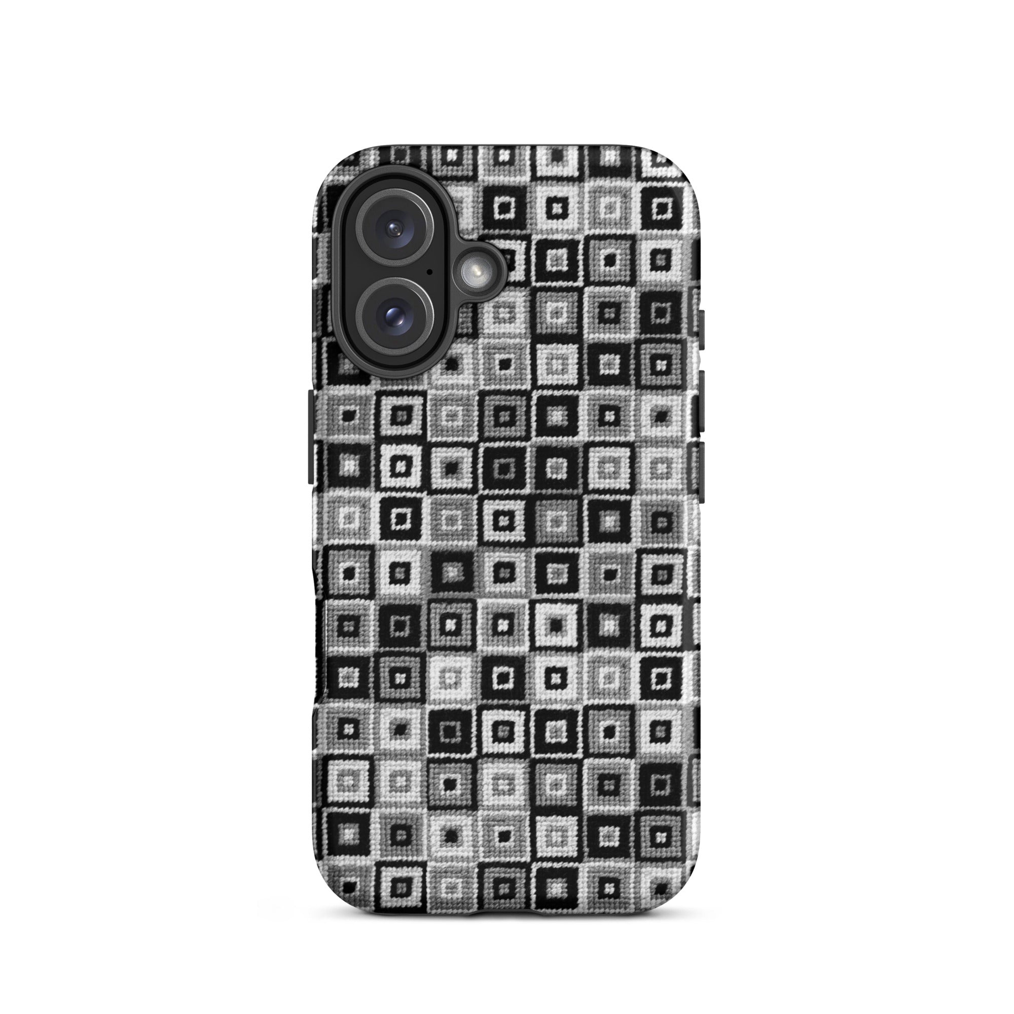 Neutral stylish unisex case for iPhone 16