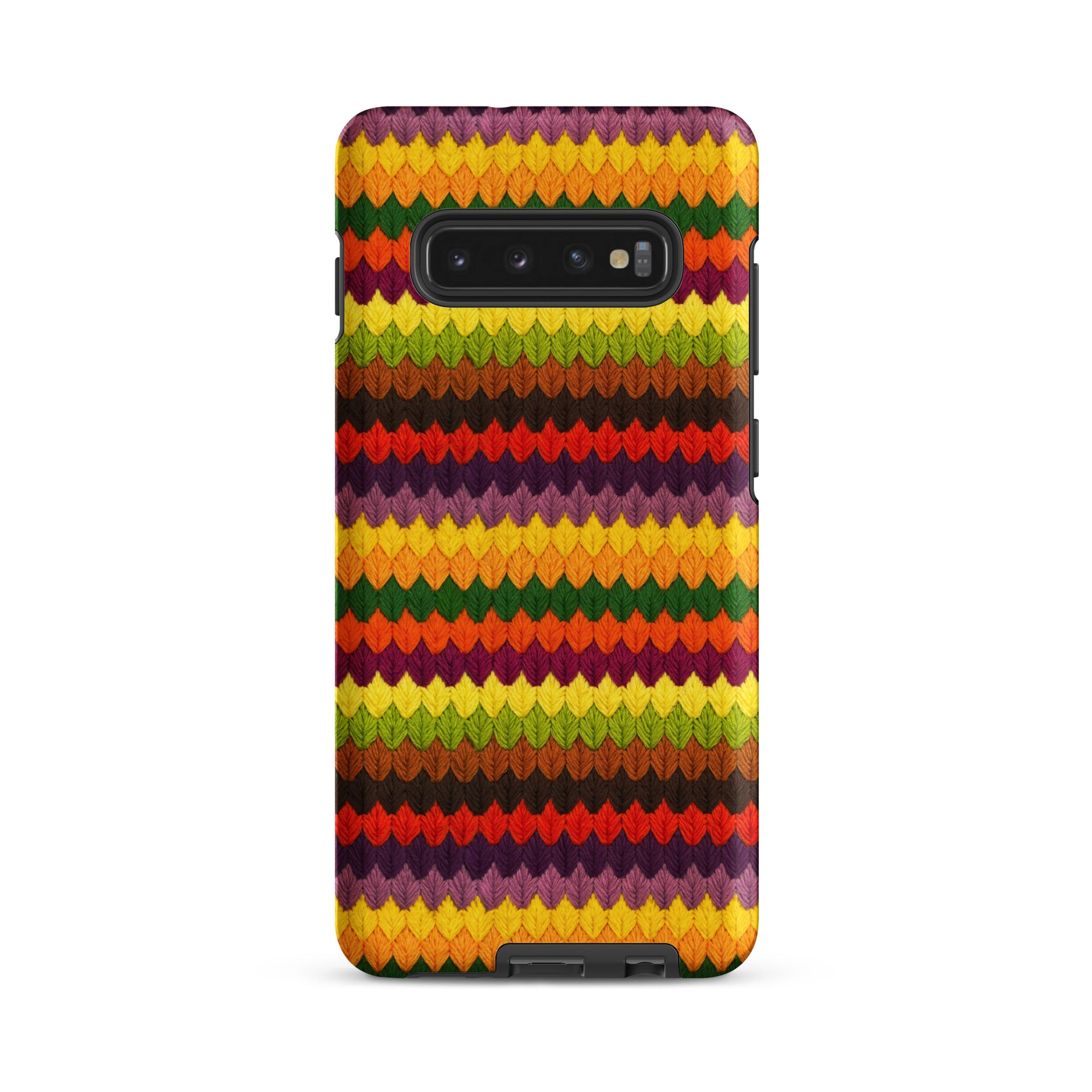 Stitched leaves phone case for Samsung Galaxy s10 Plus