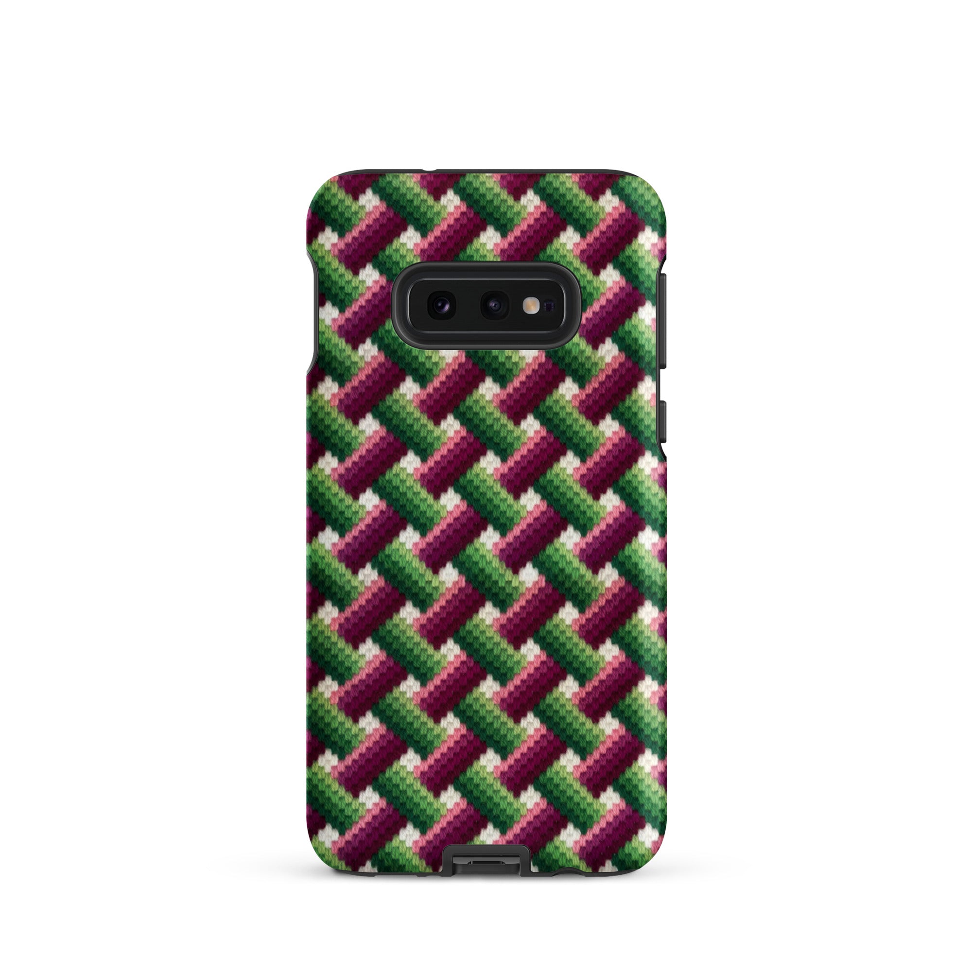 Graphic Bargello Samsung Galaxy needlepoint-look