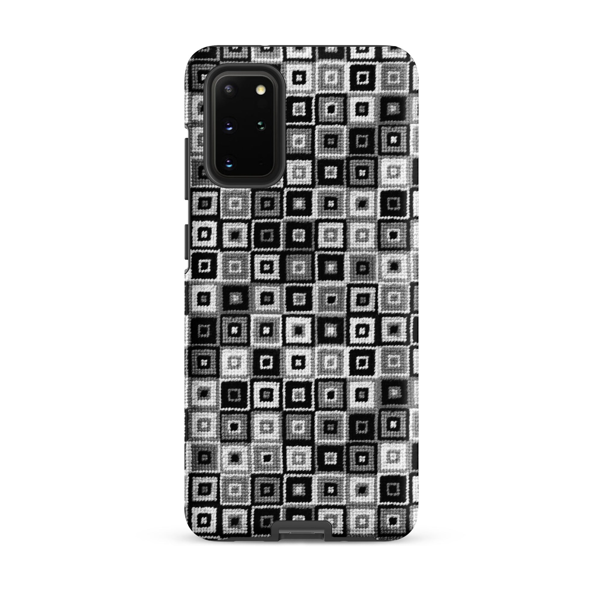 Samsung Galaxy s20 Plus case graphic embroidery look