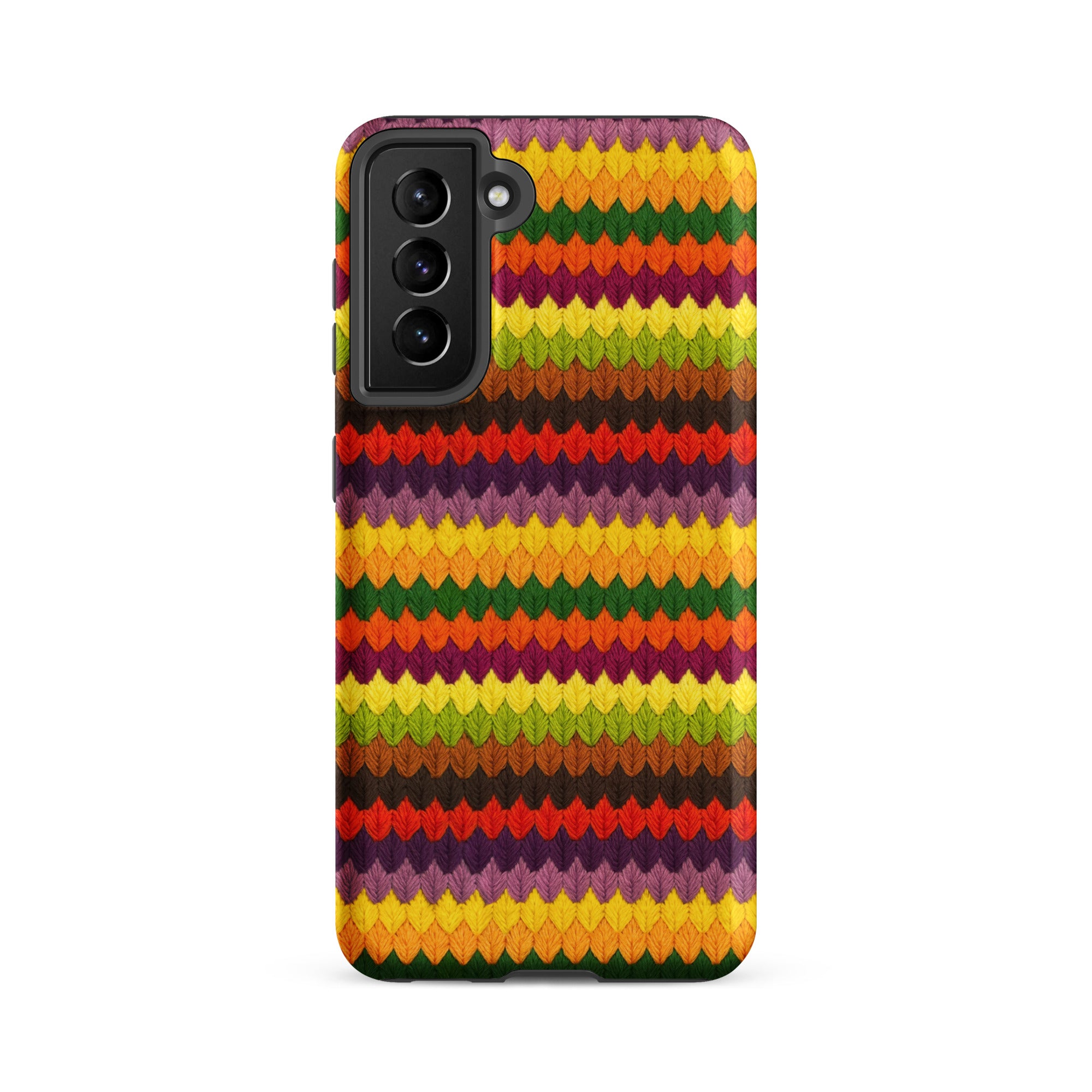 Striped embroidery design case for Samsung Galaxy s21 fe