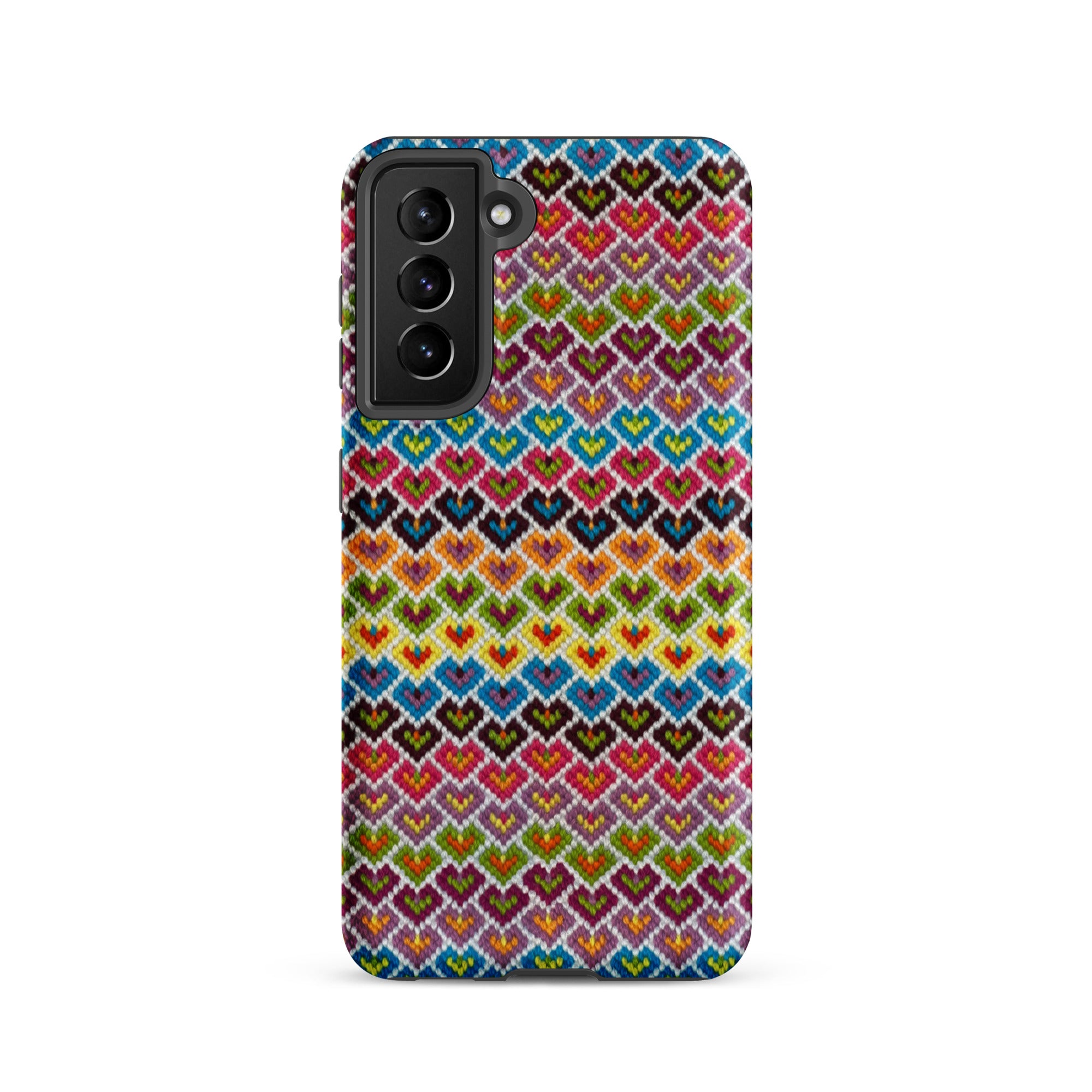 Fun hearts pattern Samsung Galaxy s21 phone case