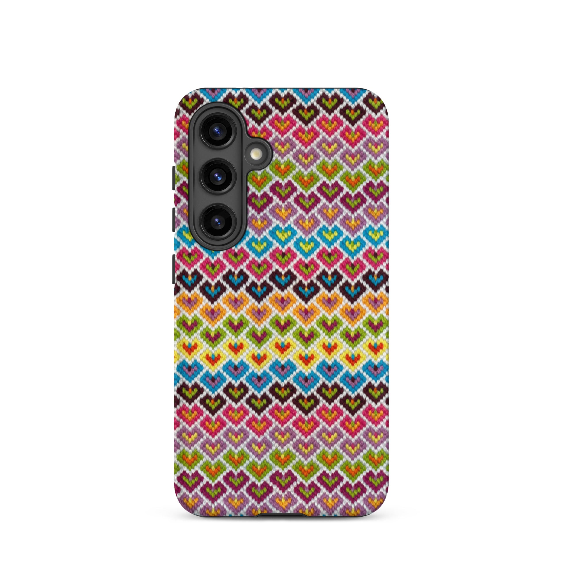 Pretty hearts Samsung Galaxy s24 phone case
